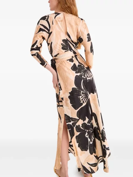 Rochie maxi Cara Cara cu model floral cu imagine