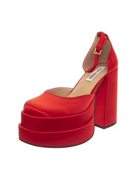 Czółenka Steve Madden czerwona