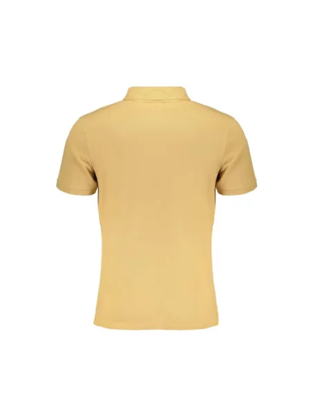 Koszulka polo Timberland z krótkim rękawem klasyczna beżowa