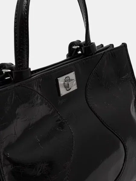 Zadig&Voltaire keresztpántos táska női bőr JACK fekete