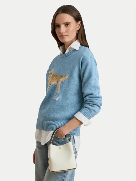 Lauren Ralph Lauren Poșete REESE natural alb