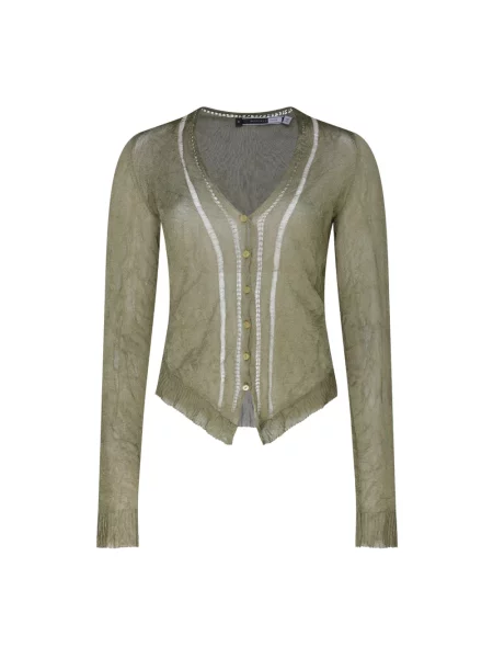 Kardigan Sportmax zielony