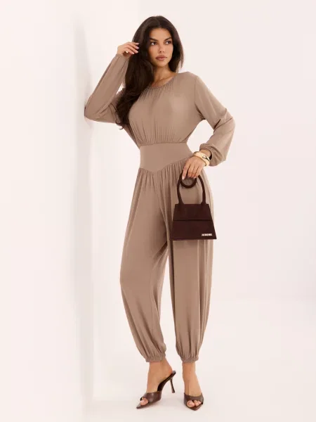 Kombinezon Italy Moda bež