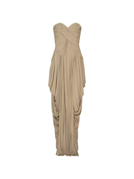 Salopetă Balmain drapată fără bretele