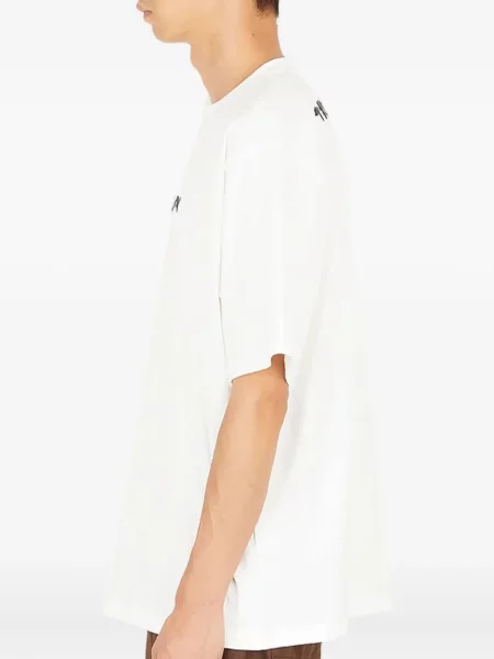 Tricou Capasa Milano cu imagine alb