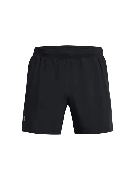 Бігові шорти Under Armour Launch 5" чорний/чорний/світловідбиваючі чорні