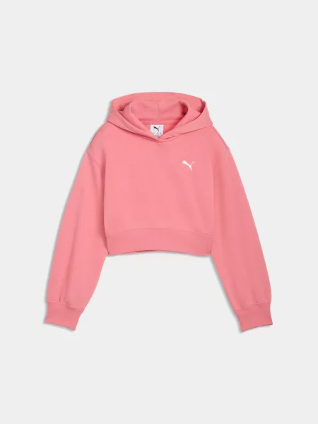 Дитяче Худі PUMA Wardrobe Ess Hoodie комбінований верх рожевий