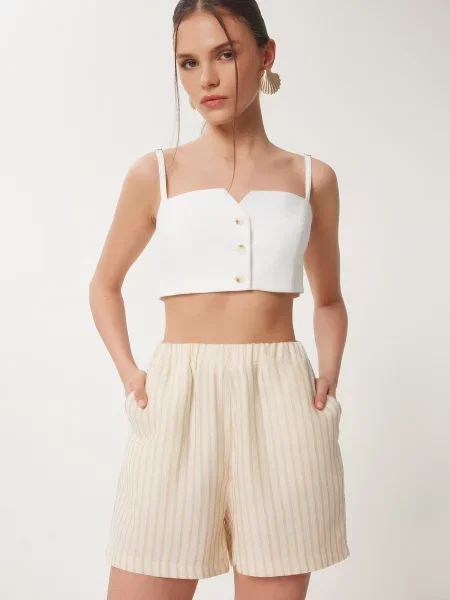 Happiness İstanbul Pantaloni / nisipiu bej