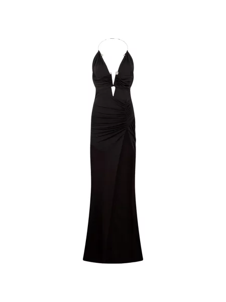 Rochie Philipp Plein cu crăpătură de costum negru