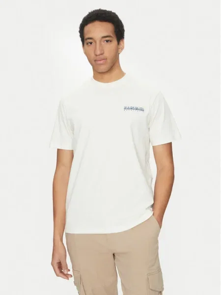Napapijri Tricou S-Sovana alb