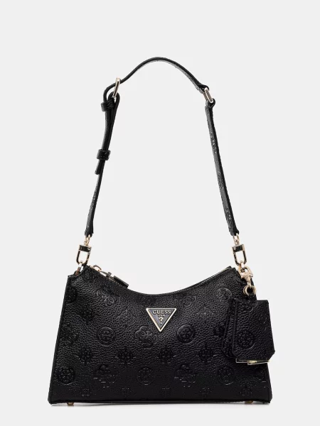Pikowana torebka Guess czarna