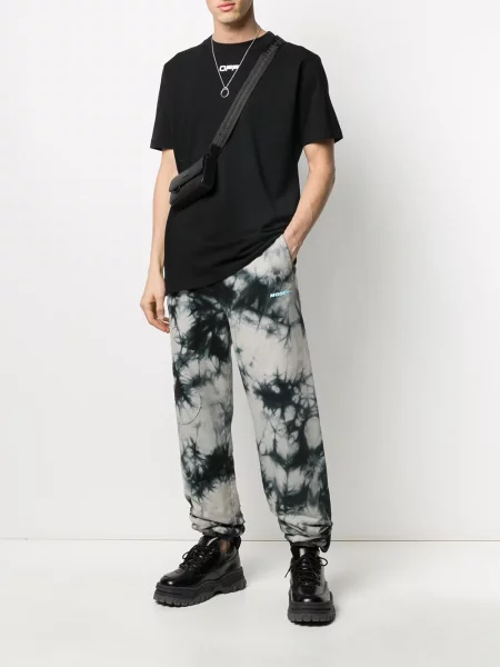 Τρέξιμο παντελόνι Off-white γραβάτες λευκό