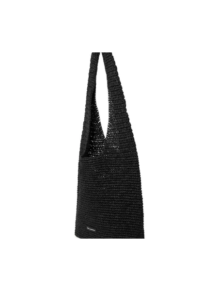 Karl Lagerfeld geantă hobo pentru femei K/AUTOGRAPH negru