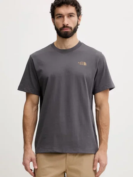 Koszulka The North Face Snack Relaxed anthracite grey szara