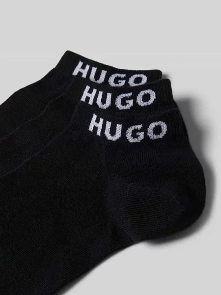 HUGO Skarpety w 3P AS UNI CC W Kobiety czarny|szary czarne