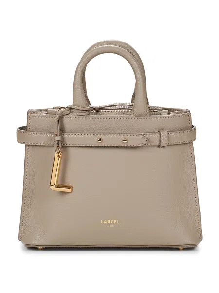 Crossbody torbica Lancel bež