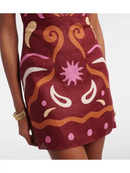 Rochie de in Cala De La Cruz de in cu imagine bordo