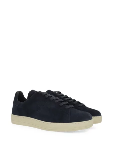 Fűzős csipkés sneaker Tom Ford kék