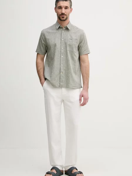 Barbour Shirt Dept Summer cămașă bărbătească de in