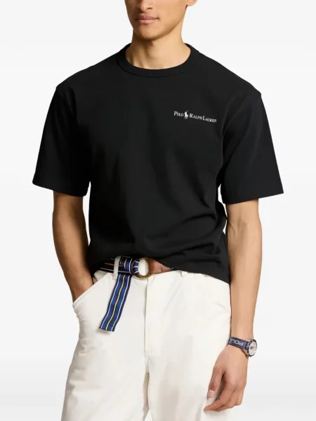 Curea Polo Ralph Lauren tricotate cu autograf cu șireturi albastru