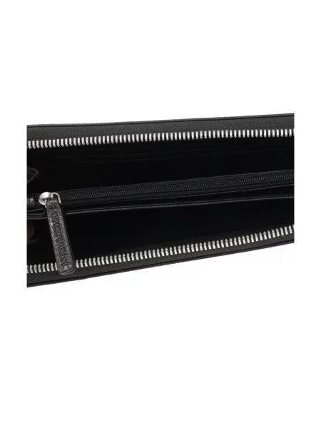Emporio Armani portfel skórzany czarny