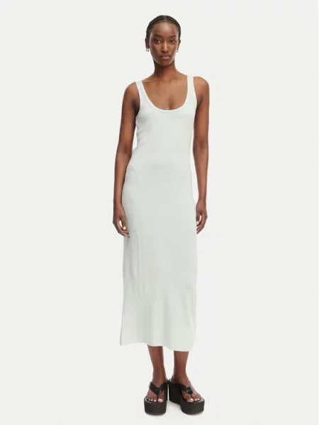 Calvin Klein Jeans Sukienka letnia jasny zielony