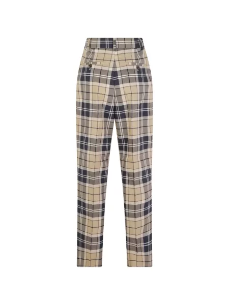 Pantaloni Barbour în carouri