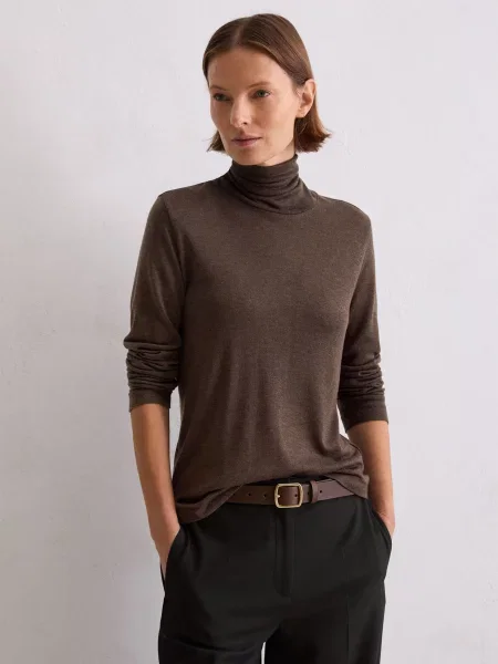 Водолазка Marc O’Polo ліоцелл коричневий