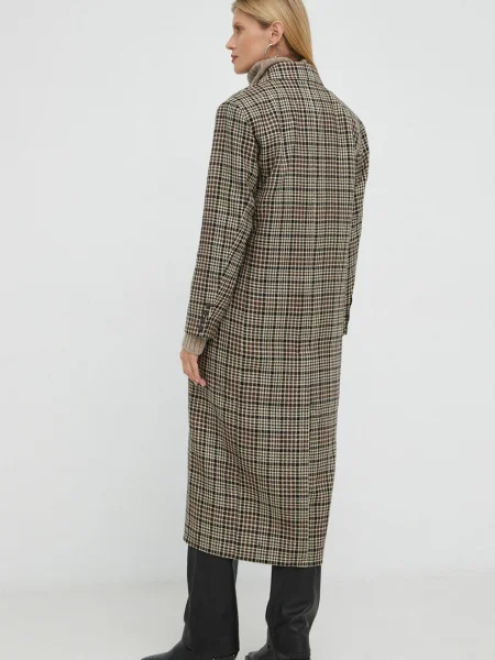 Birgitte Herskind palton de lana Wanda de tranzitie oversize