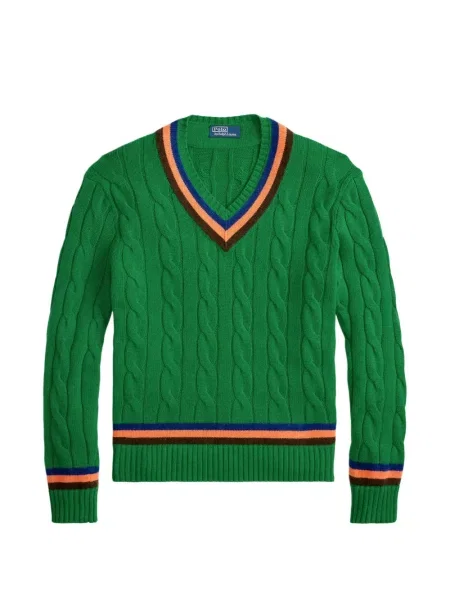 Șosete Polo Ralph Lauren cu broderie în carouri de flanelă verde