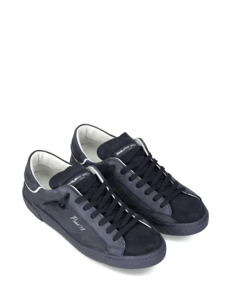 Sneakerși Philippe Model Paris din piele albastru
