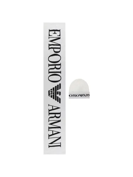 Szal dziecięca Emporio Armani biała
