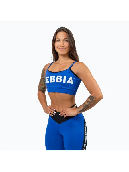 Fitness podprsenka NEBBIA Flex blue modrá