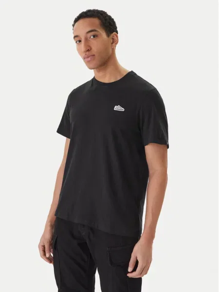 Reebok T-Shirt Finn μαύρο