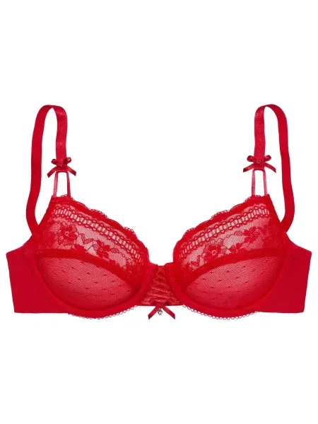 NUANCE Grudnjak crvena