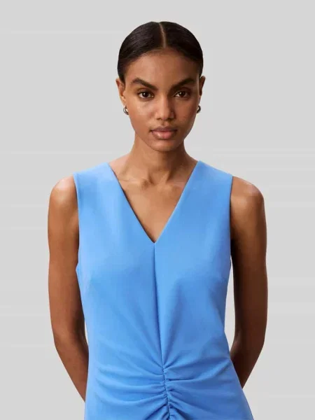 Calvin Klein Sukienka blau niebieska