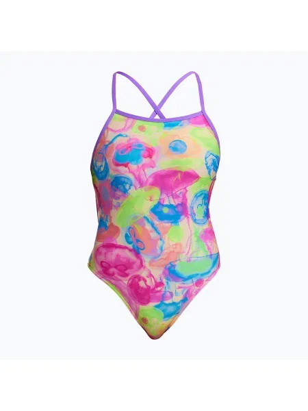 Funkita Tie Me Tight One Piece édes szúrás női fürdőruha. Méret: 14 AUS