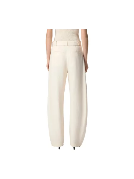 PINKO Pantaloni LEXY alb natural bej