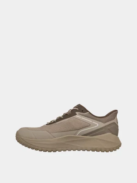 Кожаные кроссовки Skechers коричневые