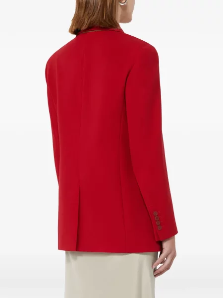 Sacou Max Mara de lână roșu