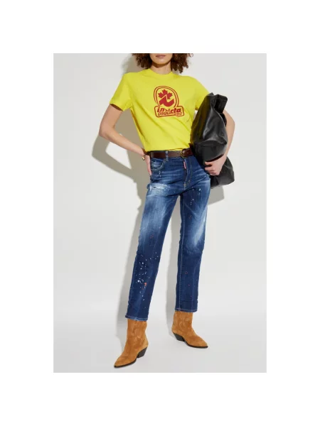 Jeansy Dsquared2 niebieskie