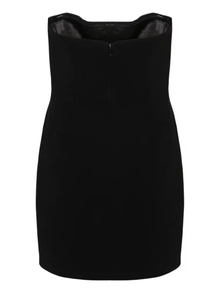 Oblekové mini mini šaty The New Arrivals Ilkyaz Ozel s mašlí černé