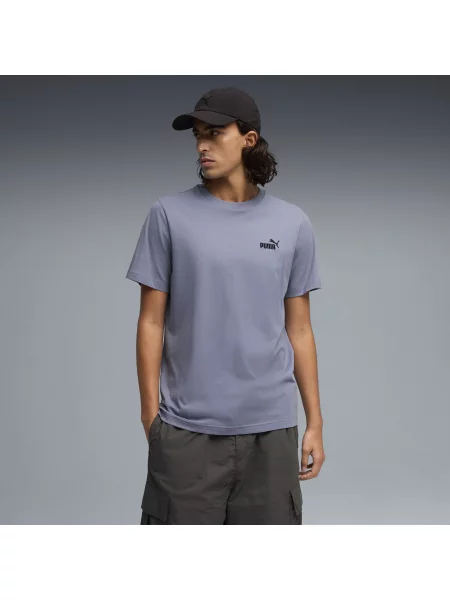 PUMA koszulka Essentials z małym logo No. 1 Odzież S szary