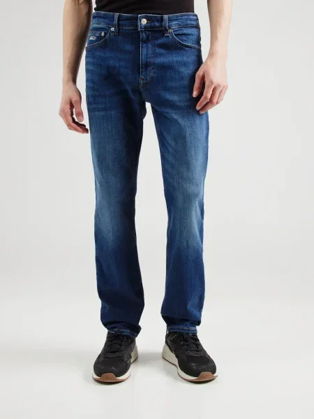 Tommy Jeans Kavbojke RYAN temno modra