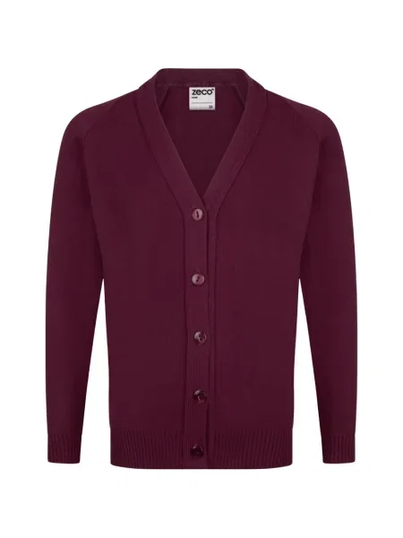 Kardigan dziecięcy Zeco Schoolwear brązowy