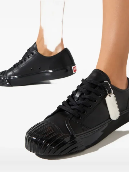 Sneakerși Kenzo din piele negru
