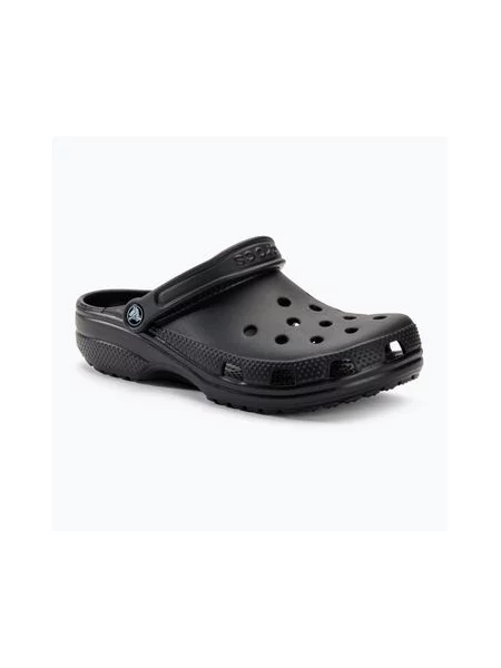 Классические шлепанцы Crocs черные