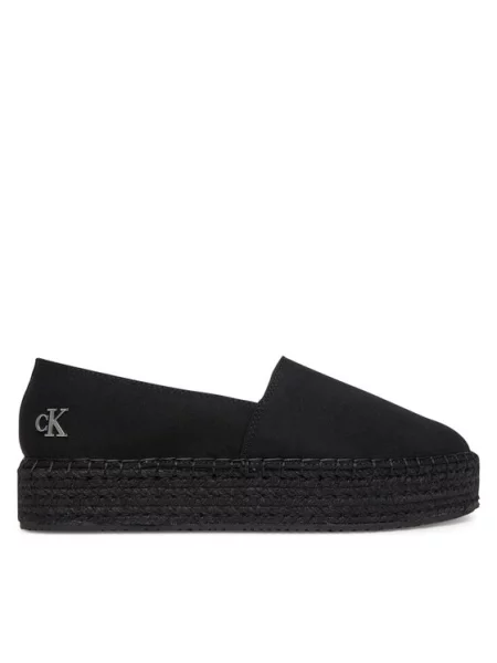 Espadrile Calvin Klein Jeans črna