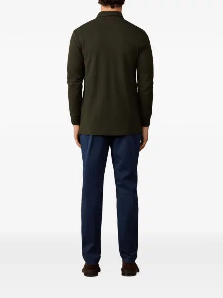 Lung tricou polo Hackett London verde