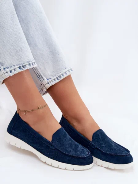 Mocasini Vinceza din piele